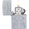 Зажигалка ZIPPO BUTTERFLY AND WOLF 49591