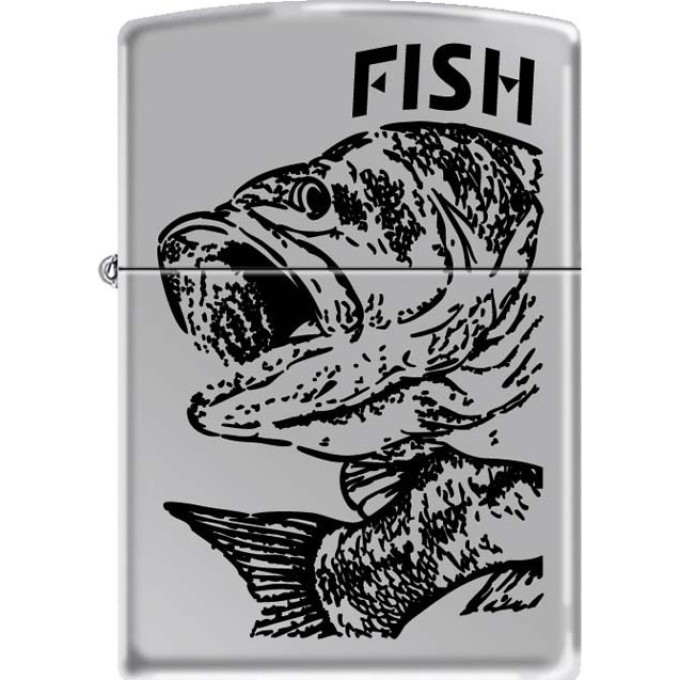 Зажигалка Zippo 250 Fish Big Mouth 250 FISH - BIG MOUTH